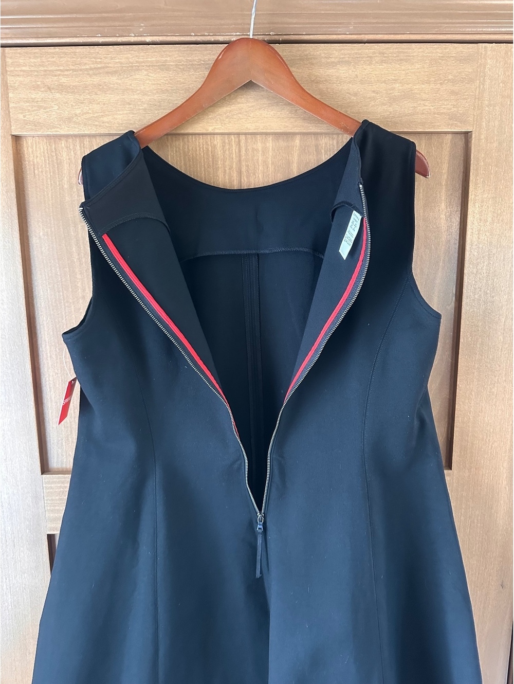 NWT SPANX The Perfect Fit & Flare Dress in Classic Black Women’s size 1X 20381R - Picture 5 of 15